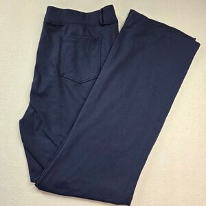 Baleaf Mens XXLT Navy Blue Flared Leg Golf Pants Performance Stretch